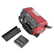 PowerLead CAM06 720P 16MP 2.7-Inch TFT LCD 16x Zoom DV DVR Digital Video Camcorder - Black and Red N17