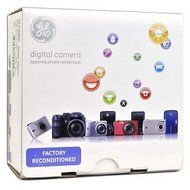 GE E1680W 16MP 8x Optical/6x Digital Zoom Camera w/HDMI (Black) N2