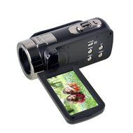 PowerLead CAM06 720P 16MP 2.7-Inch TFT LCD 16x Zoom DV DVR Digital Video Camcorder - Black and Red N19