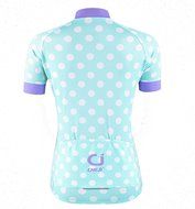 Ophelia Women Short Sleeve Cycling Jersey Pant Set+arm Sleeves(Skull,S) N76