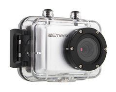 Emerson EVC555SL EVC555 HD Action Camera (Silver) N2