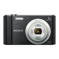 Sony DSCW800 Compact Digital Camera - Black (20.1 MP, 5x Optical Zoom) N3