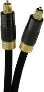 Digital Audio Cable (3.3 Feet) - TOSLINK Fiber Optic (S/PDIF, ADAT, EIAJ) - Braided Cord - JIS F05 Male to Male... N2