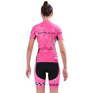 Ophelia Women Short Sleeve Cycling Jersey Pant Set+arm Sleeves(Skull,S) N90