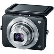 Canon PowerShot N 12.1 MP CMOS Digital Camera with 8x Optical Zoom and 28mm Wide-Angle Lens (Black) N15