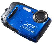 Fujifilm FinePix XP 75/XP70 16.4MP Waterproof Digital Camera with 5X Optical Zoom and 2.7-inch LCD (Blue) N4