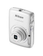 Nikon COOLPIX S01 10.1 MP Digital Camera with 3x Zoom NIKKOR Glass Lens (Silver) N11