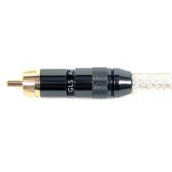 GLS Audio RCA Plugs 24K Gold Speaker Plug - 8 Pack N4