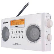 New SANGEAN PRD5 Digital Portable Stereo Receivers with AM/FM Radio (White)