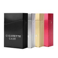 Bleiou 2PCS Aluminum 20 Pieces Cigar Cigarette Tobacco Holder Storage Case Pocket Box Auto High-grade Men&#039;s Cigarette... N4