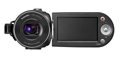 Samsung SMX-F34 Flash Memory Camcorder w/16GB Memory &amp; 42x Intelli-Zoom (Black) (Discontinued by Manufacturer) N3