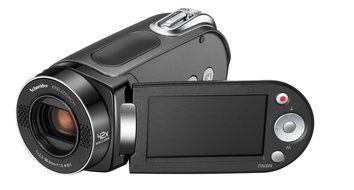 Samsung SMX-F34 Flash Memory Camcorder w/16GB Memory &amp; 42x Intelli-Zoom (Black) (Discontinued by Manufacturer) N4