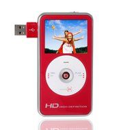 MoviePix DV-20 720P HD Pocket Digital Video Camcorder (Red) (Discontinued by Manufacturer) N4