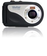 Vivitar 8400YL ViviCam 8 MP Compact System Camera with 2.4-Inch LCD Body Only (Yellow) N2