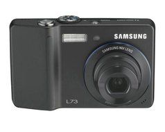 Samsung Digimax L73 7MP Digital Camera with 3x Advance Shake Reduction Optical Zoom (Black) N6