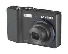 Samsung Digimax L73 7MP Digital Camera with 3x Advance Shake Reduction Optical Zoom (Black) N7
