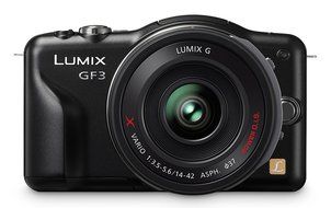 Panasonic Lumix DMC-GF3X 12.1 MP Micro Four Thirds Compact System Camera with 3-Inch Touch-Screen LCD and LUMIX... N9