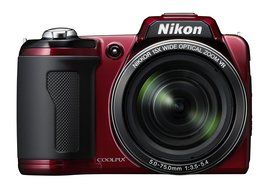 Nikon Coolpix L110 12.1MP Digital Camera with 15x Optical Vibration Reduction (VR) Zoom and 3.0-Inch LCD (Black) N14