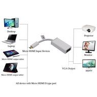 LinkS Active Micro HDMI to VGA Male to Female Adapter in white N4