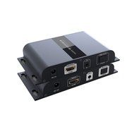 E-More HDMI Optic Fiber Extender With IR Remote Control,Extend 20Km HDMI Extender 1080P Support One Transmitter... N2