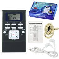 TIVDIO HRD-102 Portable Digital DSP FM Stereo Radio Receiver for Wireless FM Transmitter Meeting Simultaneous... N9