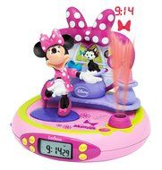 Lexibook Minnie Bowtique RP500MN Projector Alarm Clock Radio N3