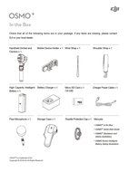 DJI 4K, UHD 7x Zoom Handheld 4K Camera Osmo+ Black