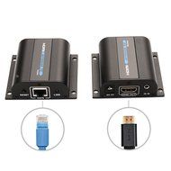 HDMI Network Extender, BizoeRade 60m/190ft 1080P HD HDMI Network Extender Over Single Cat6/6a/7 Ethernet Cable... N3