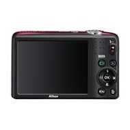 Nikon COOLPIX L25 Compact Digital Camera - Red (10.1MP, 5x Optical Zoom) 3 inch LCD N4