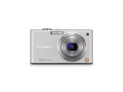Panasonic DMC-FX37W 10MP Digital Camera with 5x Wide Angle MEGA Optical Image Stabilized Zoom (White) N4