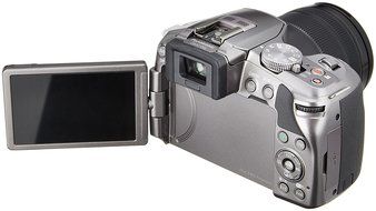 Panasonic mirrorless single-lens camera Lumix G6 lens kit high magnification zoom lens comes with Silver DMC-G6H-S... N4