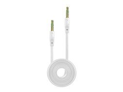 3.4 FT Audio Cable for Apple and Android Smartphones/Tablets/MP3 Players &ndash; Tangle Free Flat Wire - 3.5mm Gold... N12