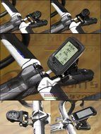 REC-MOUNTS Out-front Bike Mount Type17 Garmin Edge1000 + Gopro Camera or Gopro Virb [Rec-b017-gm+gp] N3