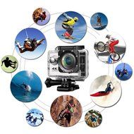 IVSO Ultra HD 4K Sport Action Camera WIFI 4K 60fps HDMI 20MP+ 170 Degree Wide Viewing Angle 2.0 inch LCD Screen... N4