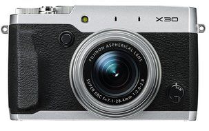 FUJIFILM premium compact digital camera X30 Silver FX-X30S - International Version (No Warranty)