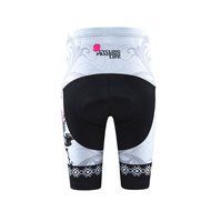 Ophelia Women Short Sleeve Cycling Jersey Pant Set+arm Sleeves(Skull,S) N101