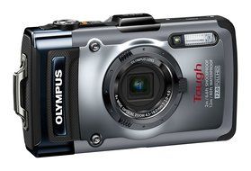 TG-1 Silver Tough Digital Camera - International Version (No Warranty) N5