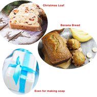Silicone Bread Loaf Pan for Soap, Chocolate, Cake &amp; Bread Baking - FDA Approved Food Grade Silicone 100% BPA Free N3