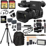 Panasonic HC-X1000 4K-60p/50p Camcorder with High-Powered 20x Optical Zoom and Professional Functions (Black)... N7