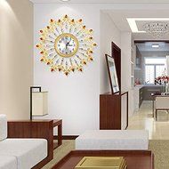 Modern creative metal mute quartz clock/ Golden set auger bracket clock/ European contracted clock N3