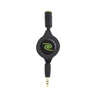 ReTrak ETPRAUX Premier Retractable 6-Feet Auxiliary Cable N25