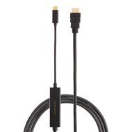 CableCreation 16FT USB Type C (USB-C) to HDMI Cable (DP Alt Mode) for Apple The New Macbook/ Chromebook Pixel/... N2