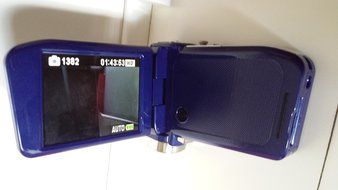 Insignia NS-DV720P High-Definition 720p Digital Camcorder (Dark Blue) N2