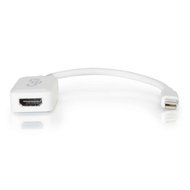 C2G Mini DisplayPort to HDMI Adapter Converter &ndash; White N6