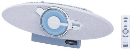 Sony ZS-D10 Tabletop CD Player with FM/AM Radio and CD-R/RW Playback