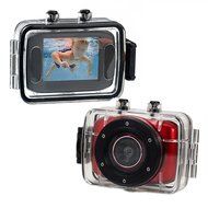 niceEshop(TM) Portable Outdoor Sport HD Camera Dashboard Dash Mini Video Camera (Red) N2