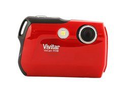 Vivitar 12.1MP Digital Camera with 1.8-Inch TFT (VT119-RED)