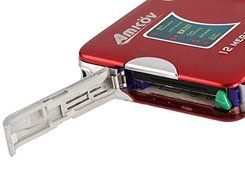 Amikov 800-Fe 12 Mega Pixel 2.7" Tft Lcd Hd Digital Camera With 8X Digital Zoom, Smile Capture (Red) Produced... N8