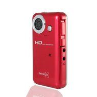 MoviePix DV-20 720P HD Pocket Digital Video Camcorder (Red) (Discontinued by Manufacturer) N6