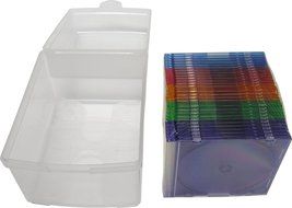 GE 98140 CD/DVD Slim Box (30) N2